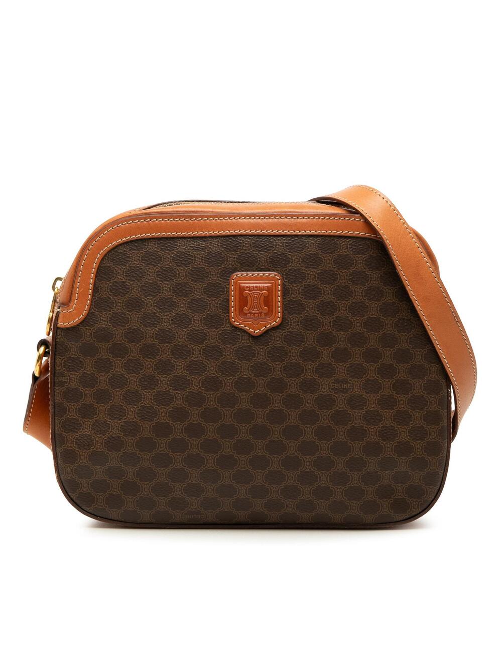 Celine Macadam Coated Canvas Crossbody #360884C53B